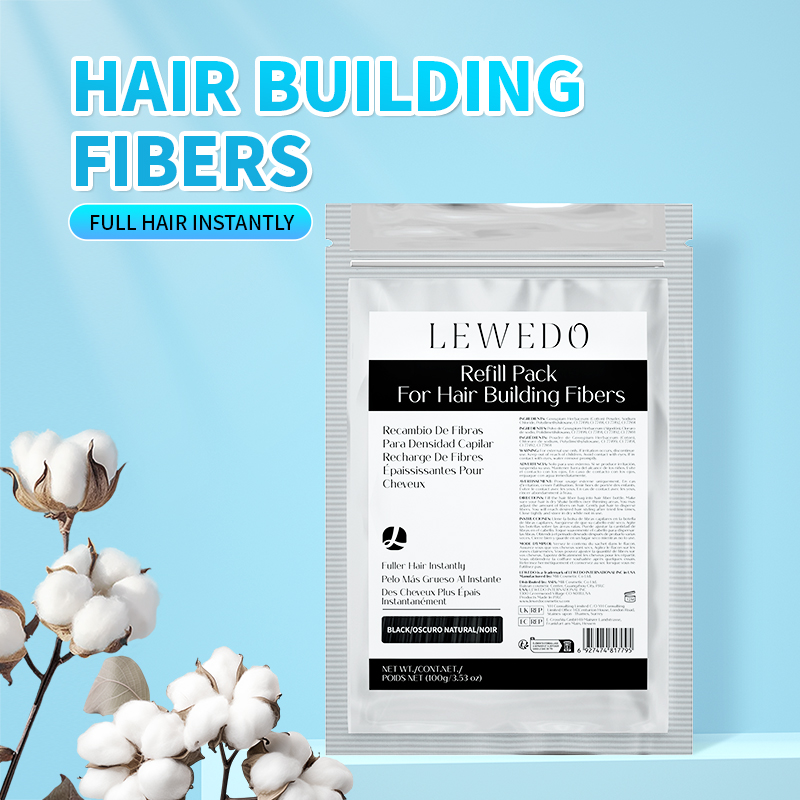 Hair Care Keratin Treatment - ผงไฟเบอร์เส้นผม 100 กรัม ไฟเบอร์ปลูกผมแบบทันที ถุงเติม รีฟิล