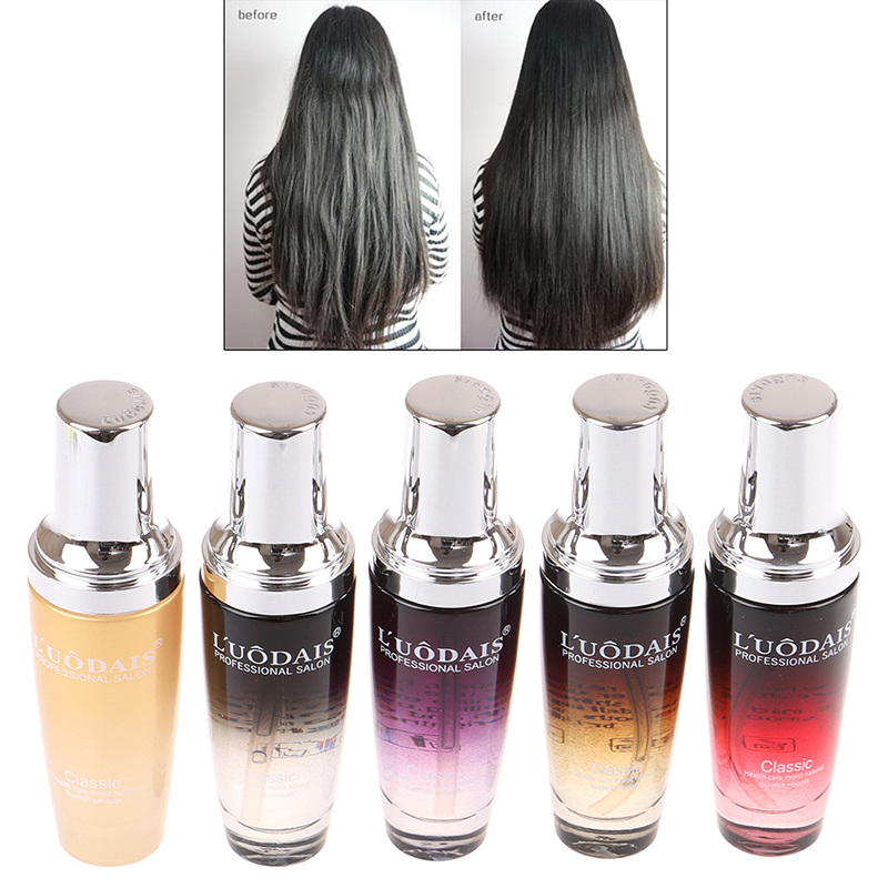 Argan Oil Treatment - LUODAIS Argan Oil Hair Repairเซรั่มกลิ่นหอมนุ่มนวลShineปกป้องผมEssenceสำหรับแห้งเสีย &
