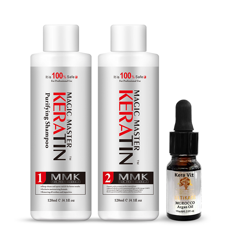 Argan Oil Treatment - Professional Keratin มะพร้าวกลิ่นไม่มี Formalin 120Ml Magic
