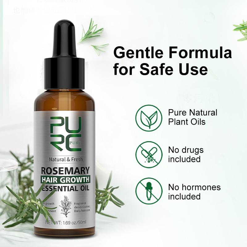 PURC น้ํามันโรสแมรี่สําหรับผมผ - Hair Care Essential Oil Atomizing บทวิจารณ์และราคา