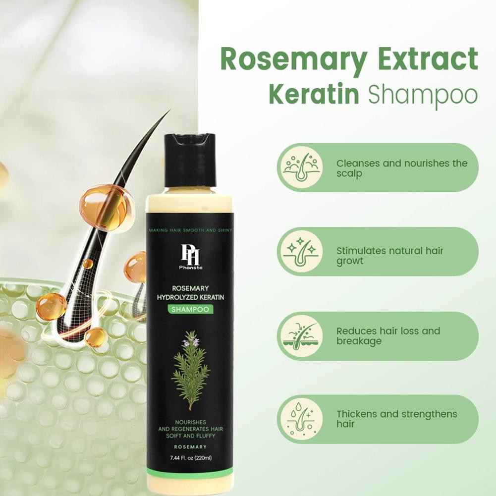 แชมพูโรสแมรี่ 220 มล. เพิ่มวอล - Rosemary Hair Oil บทวิจารณ์และราคา