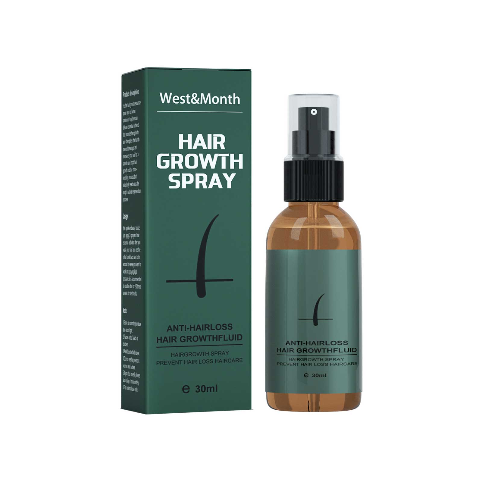 ธรรมชาติ Men Beard Growth Roll - Hair Care Essential Oil Atomizing บทวิจารณ์และราคา