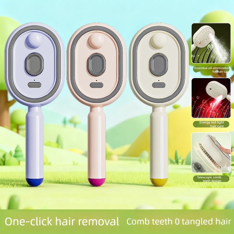 หวีนวดไฟฟ้าแบบพ่นลมพร้อมระบบพ่ - Hair Care Essential Oil Atomizing บทวิจารณ์และราคา
