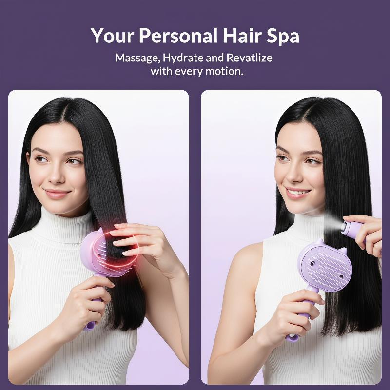 แปรงหวีผมไฟฟ้ารูปหูแมวน่ารัก 1 - Hair Care Essential Oil บทวิจารณ์และราคา