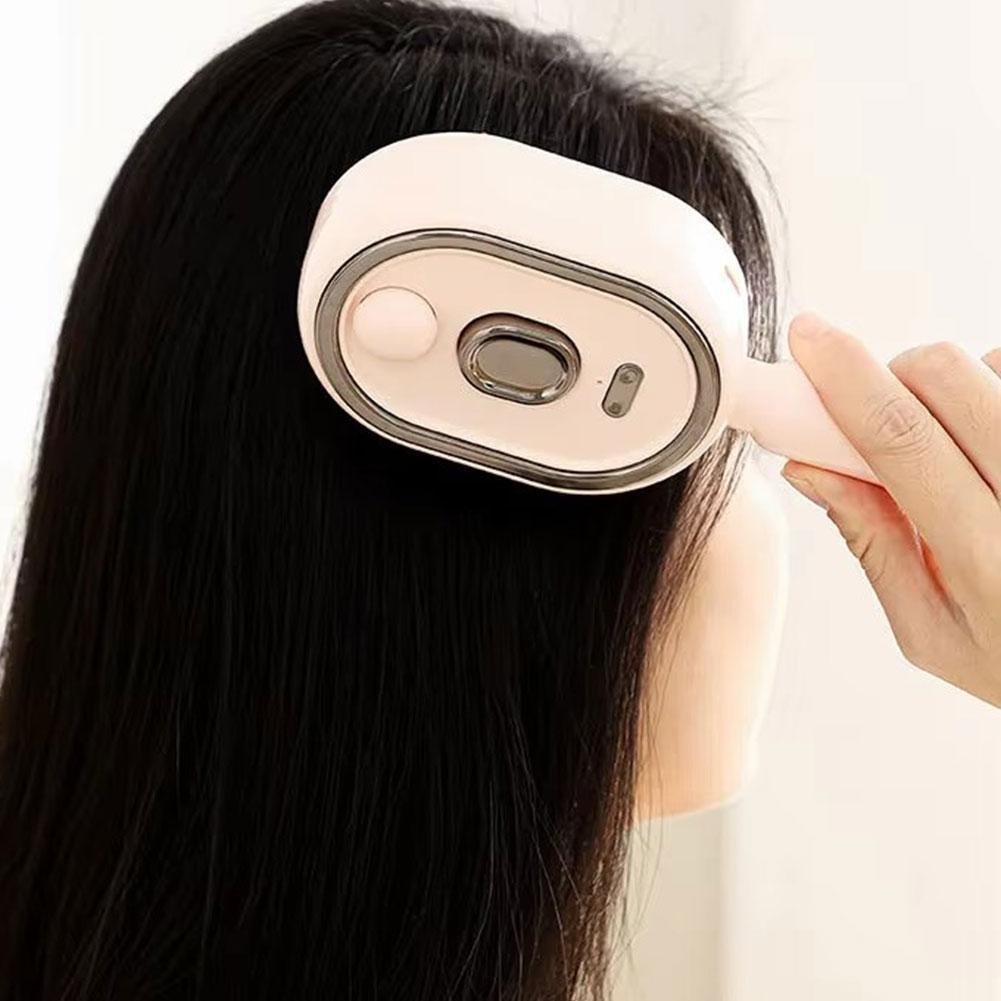 หวีไฟฟ้าพ่นลม นวดศีรษะ พร้อมน้ - Hair Care Essential Oil Atomizing บทวิจารณ์และราคา