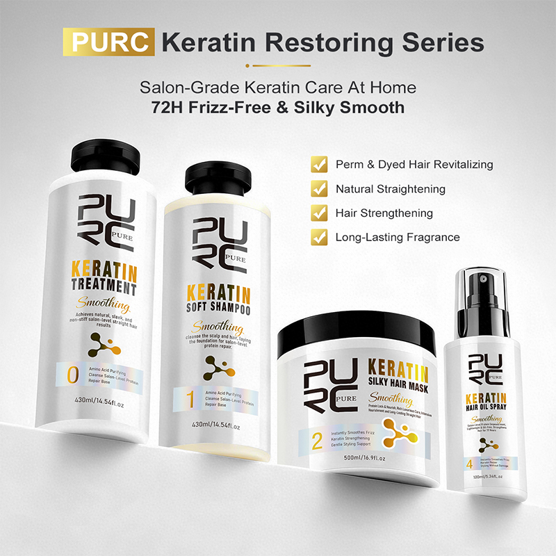 ชุดผลิตภัณฑ์ดูแลเส้นผมเคราติน  - Hair Care Keratin Treatment บทวิจารณ์และราคา