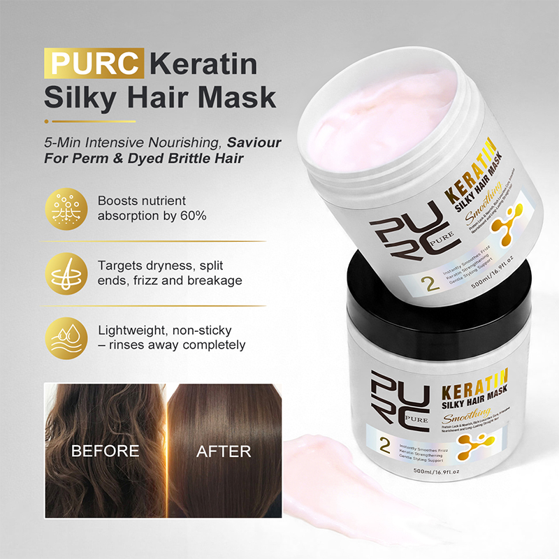 ชุดผลิตภัณฑ์ดูแลเส้นผมเคราติน  - Hair Care Keratin Treatment บทวิจารณ์และราคา