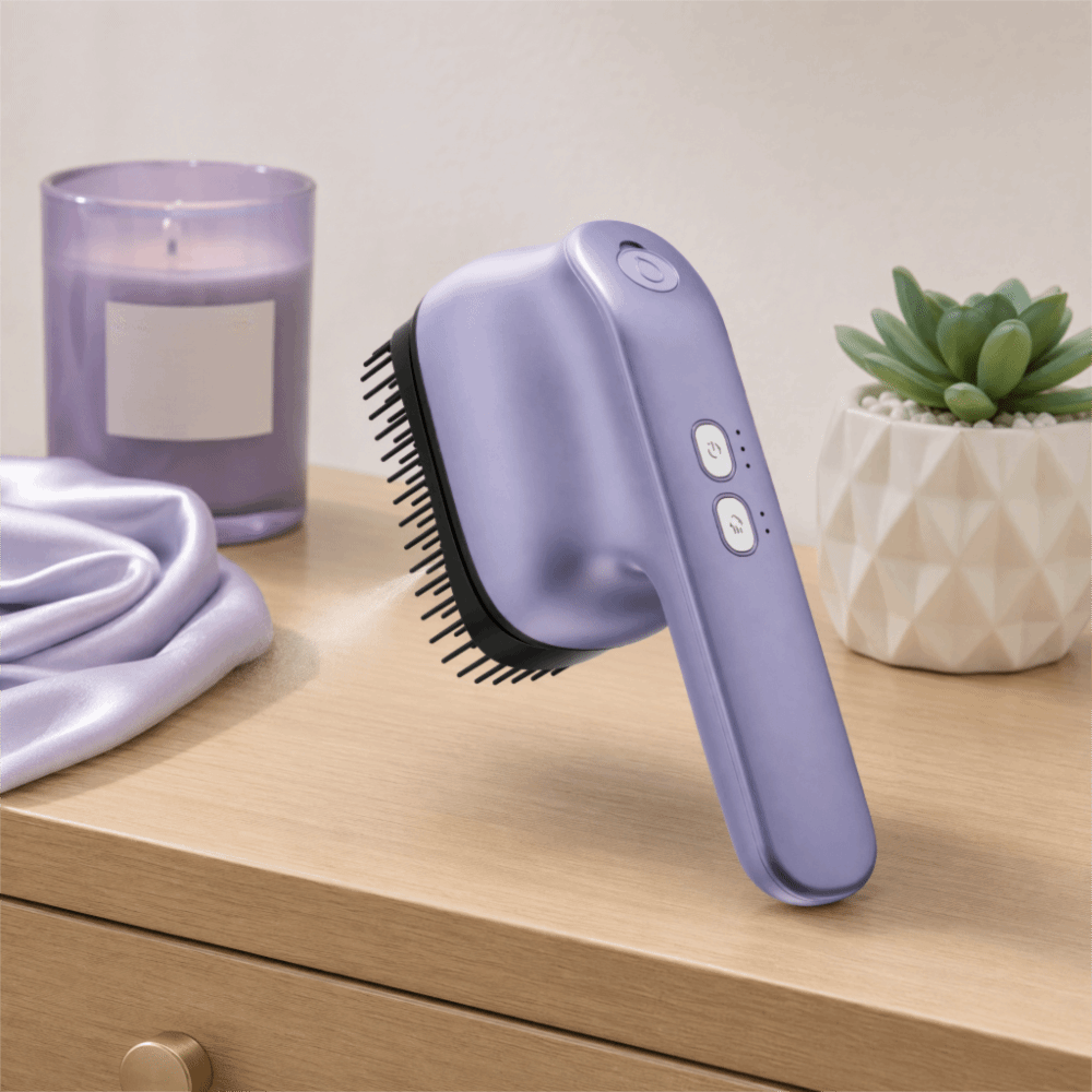 หวีนวดไฟฟ้าพ่นละอองน้ำมันหอมระ - Hair Care Essential Oil Atomizing บทวิจารณ์และราคา
