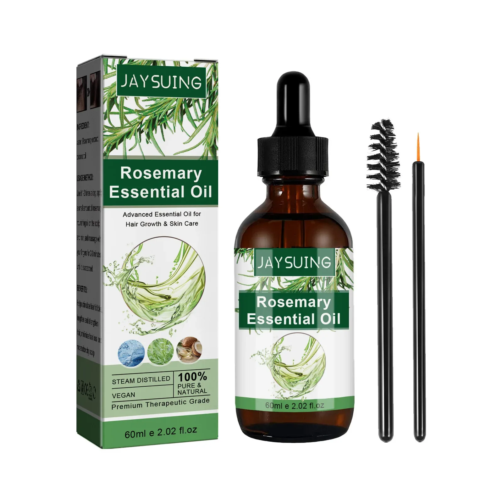 น้ํามันหอมระเหยโรสแมรี่สําหรับ - Hair Care Essential Oil บทวิจารณ์และราคา