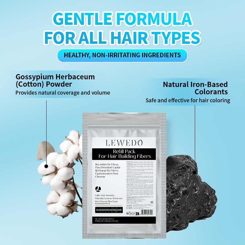 ผงไฟเบอร์เส้นผม 100 กรัม ไฟเบอ - Hair Care Keratin Treatment บทวิจารณ์และราคา