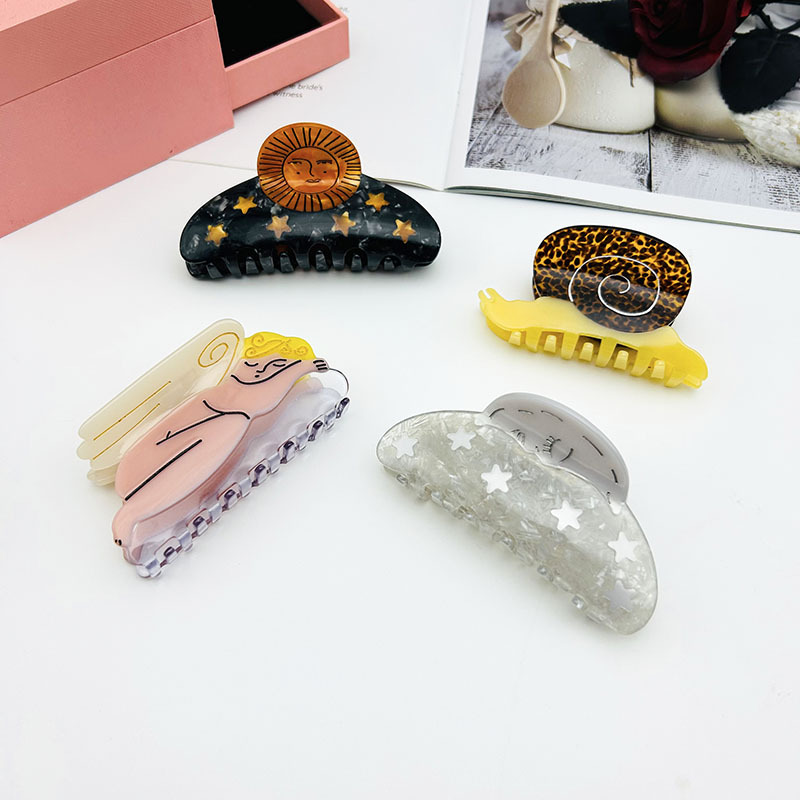 1 ชิ้นผู้หญิงผมกรงเล็บดอกไม้ S - Hair Care Luxury Brands บทวิจารณ์และราคา