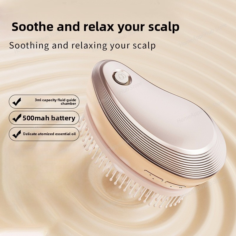 หวีนวดไฟฟ้าพร้อมสเปรย์นวดน้ำมั - Hair Care Essential Oil Atomizing บทวิจารณ์และราคา