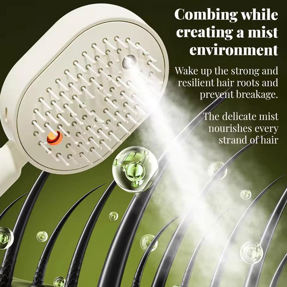 หวีนวดผมแบบพ่นละอองน้ำมันหอมระ - Hair Care Essential Oil Atomizing บทวิจารณ์และราคา