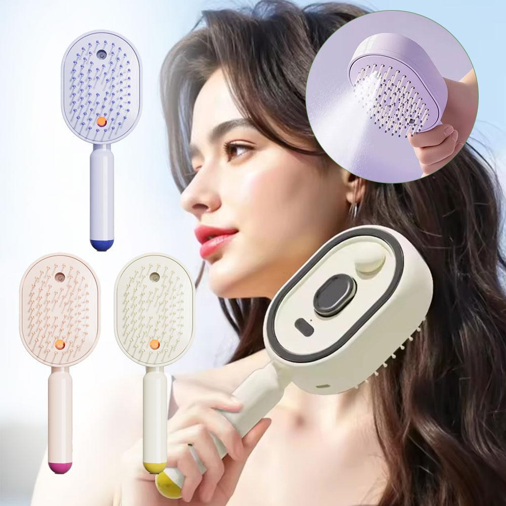 หวีนวดผมแบบพ่นละอองน้ำมันหอมระ - Hair Care Essential Oil Atomizing บทวิจารณ์และราคา