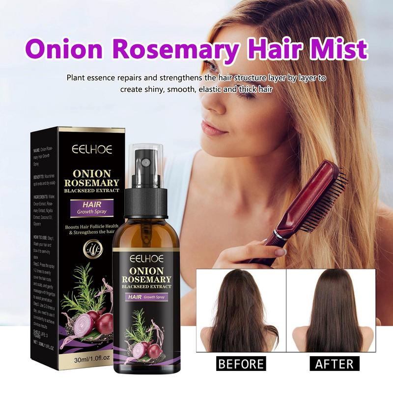 30ml Hair Growth สเปรย์หัวหอมโ - Rosemary Hair Oil บทวิจารณ์และราคา