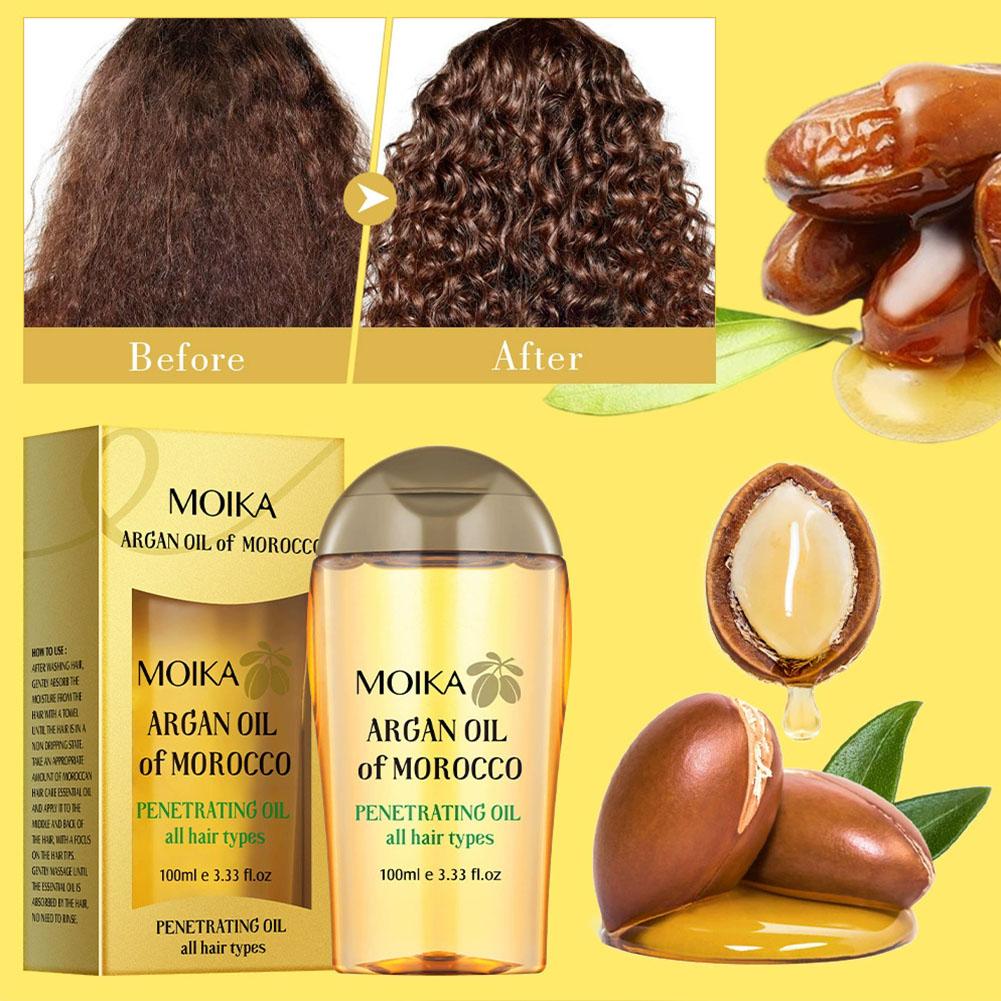 น้ำมันอาร์แกนของโมร็อกโก น้ำมั - Argan Oil Treatment บทวิจารณ์และราคา