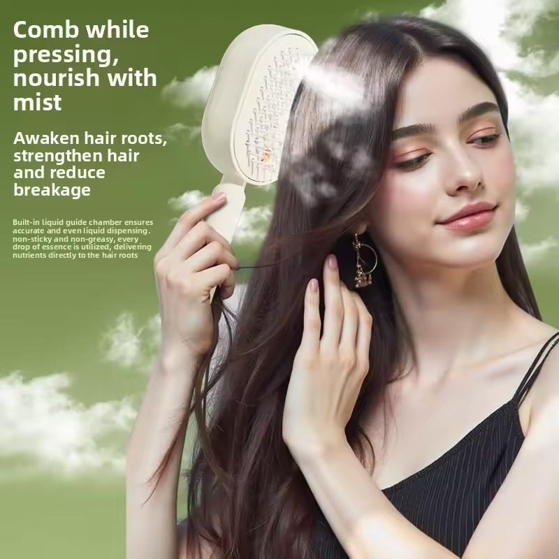 หวีไฟฟ้าแบบพ่นลม นวดศีรษะ พร้อ - Hair Care Essential Oil Atomizing บทวิจารณ์และราคา